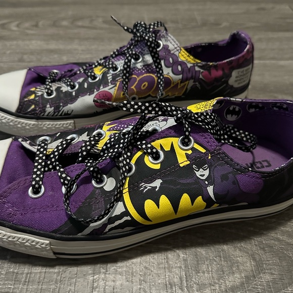 Converse Shoes Limited Edition Converse Catwoman Batman Chuck